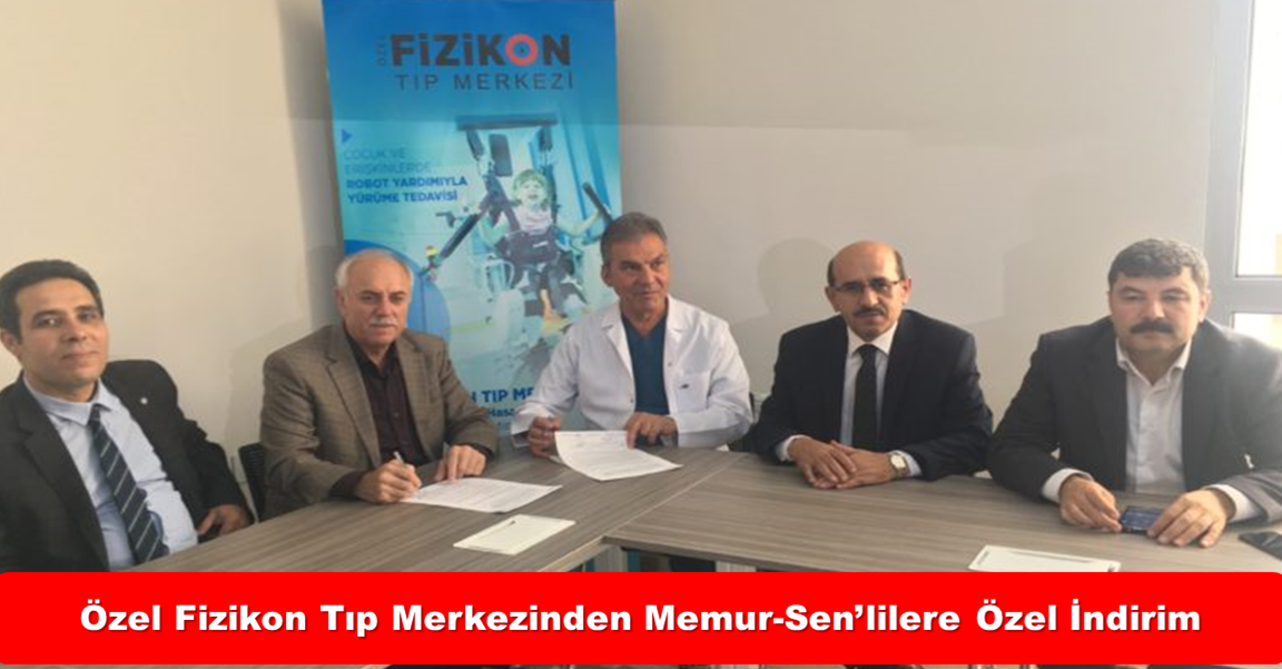 Özel Fizikon Tıp Merkezinden Memur-Sen’lilere Özel İndirim