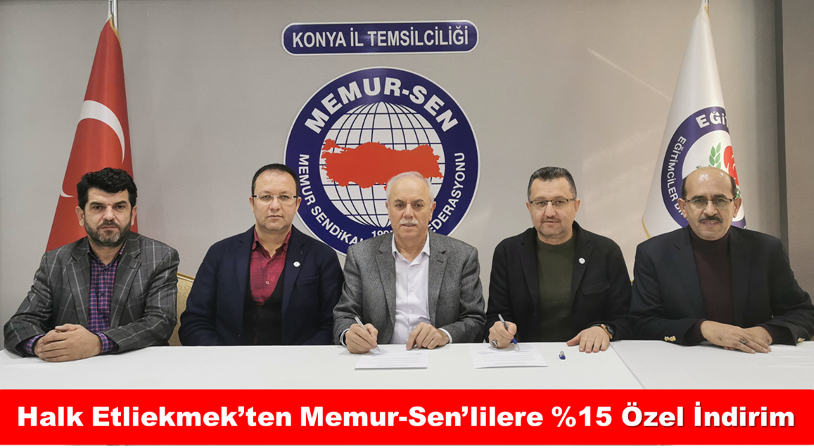Memur-Sen Halk Etli Ekmek’le Özel İndirimli Anlaşmayı Yeniledi