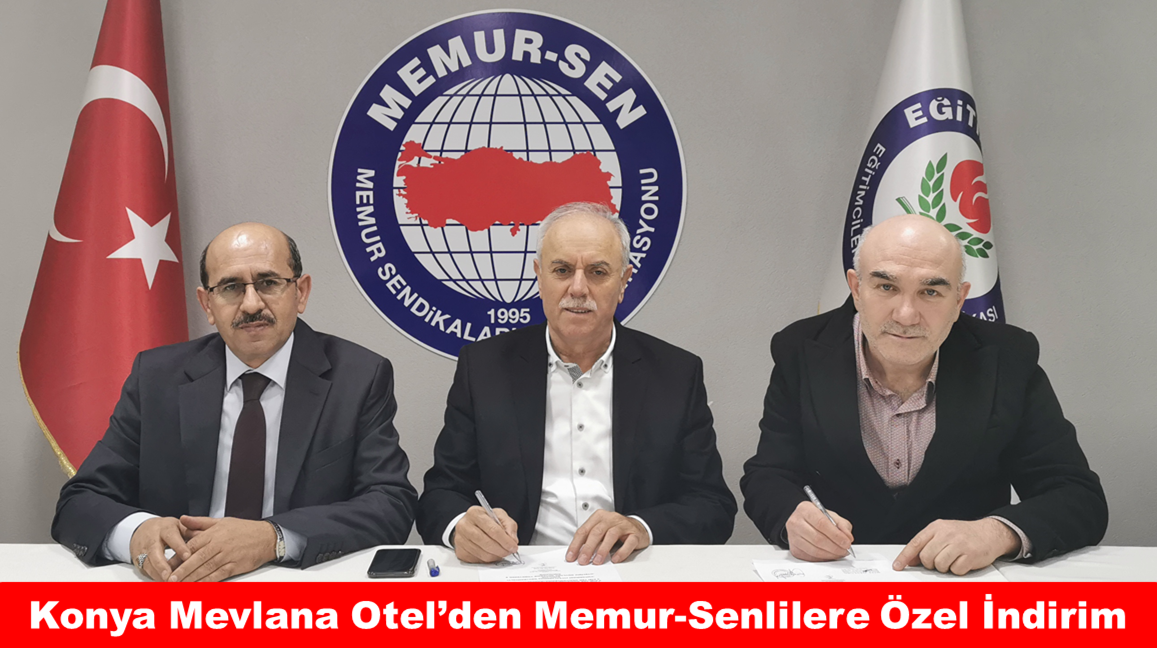 Konya Mevlana Otel’den Memur-Sen’lilere Özel İndirim