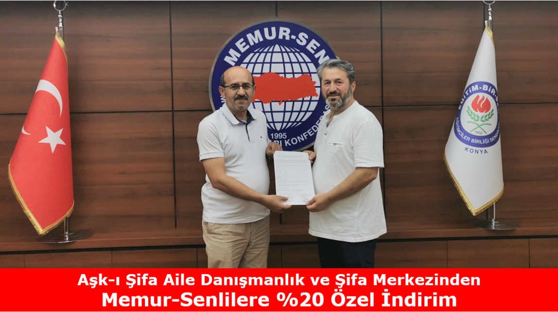 Aşk-ı Şifa Aile Danışmanlık ve Şifa Merkezinden Memur-Senlilere %20 Özel İndirim