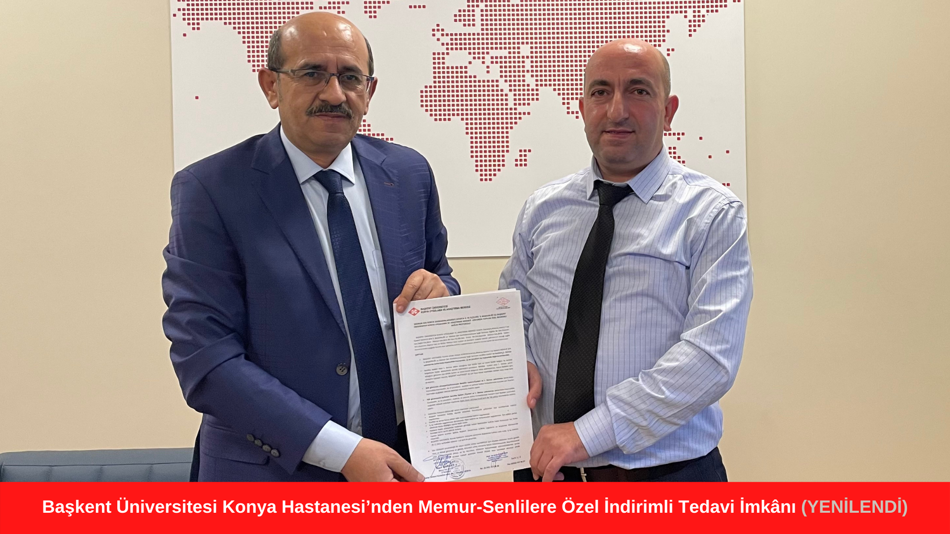 Başkent Üniversitesi Konya Hastanesi’nden Memur-Senlilere Özel İndirimli Tedavi İmkânı (Yenilendi)