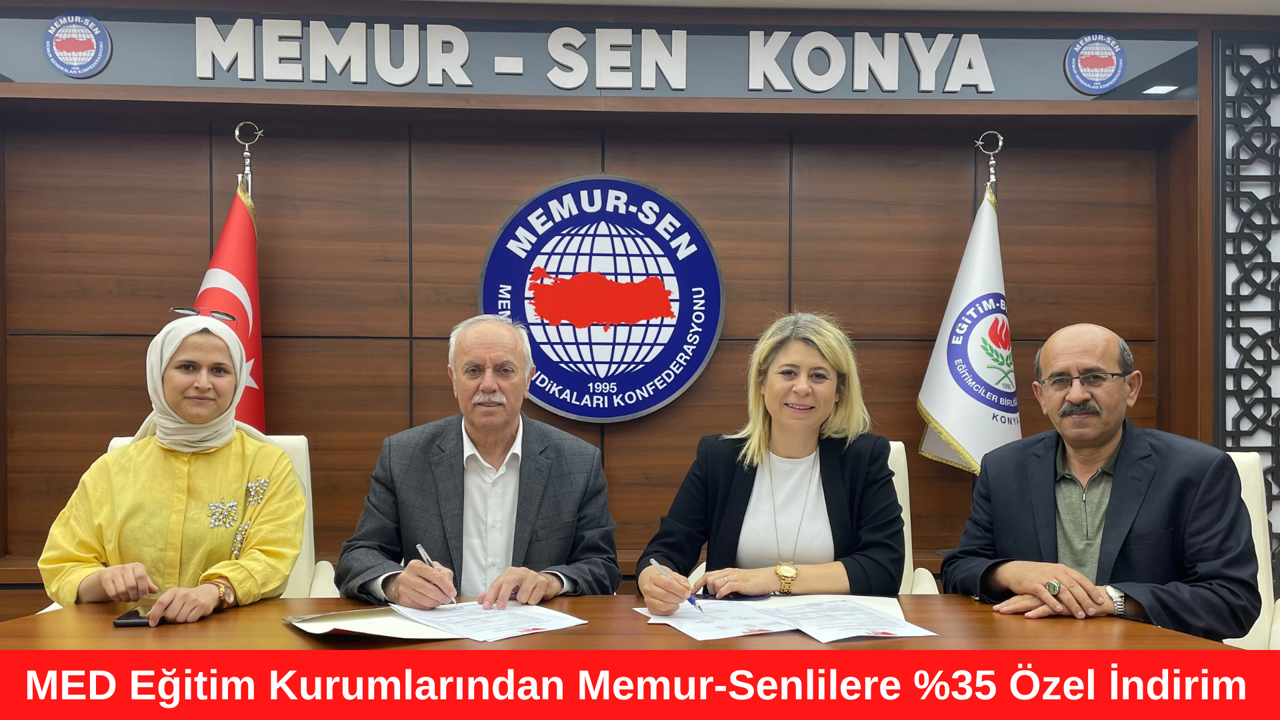 MED Eğitim Kurumlarından Memur-Senlilere %35 Özel İndirim