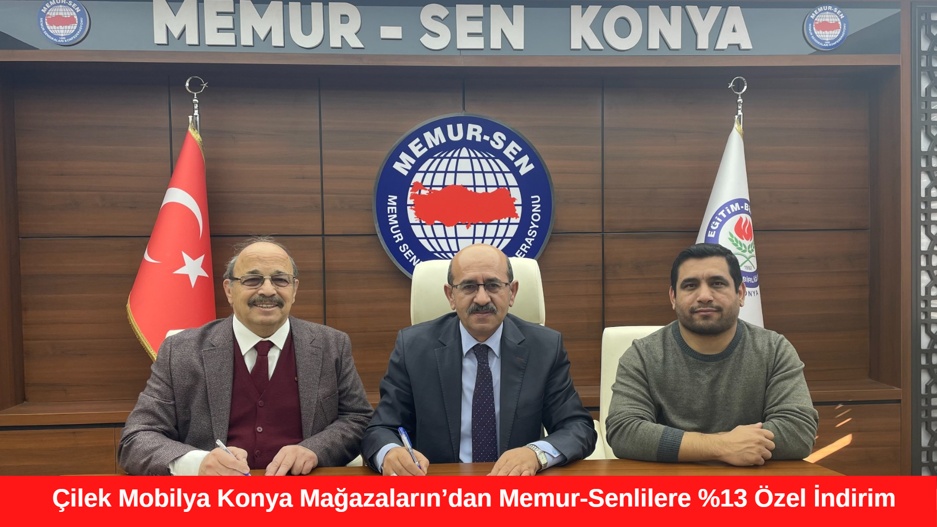 Çilek Mobilya Konya Mağazaların’dan Memur-Senlilere %13 Özel İndirim