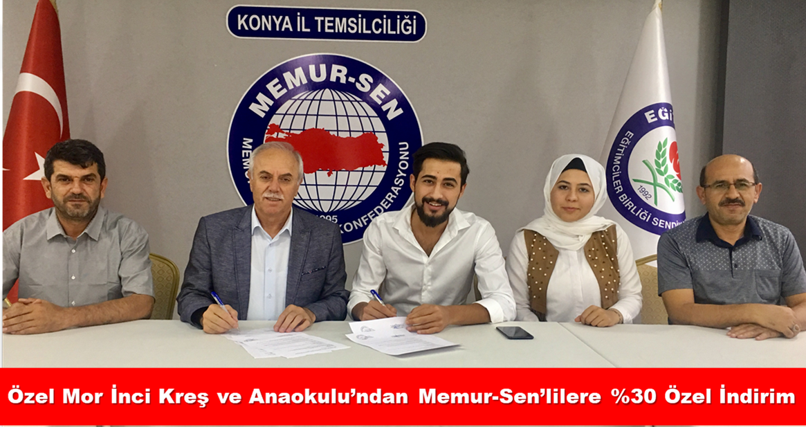 Özel Mor İnci Kreş ve Anaokulu’ndan Memur-Sen’lilere Özel İndirim