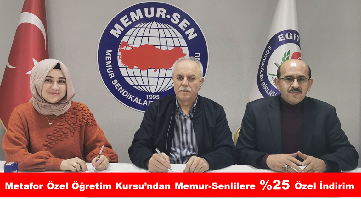 Metafor Özel Öğretim Kursu’ndan Memur-Senlilere %25 Özel İndirim