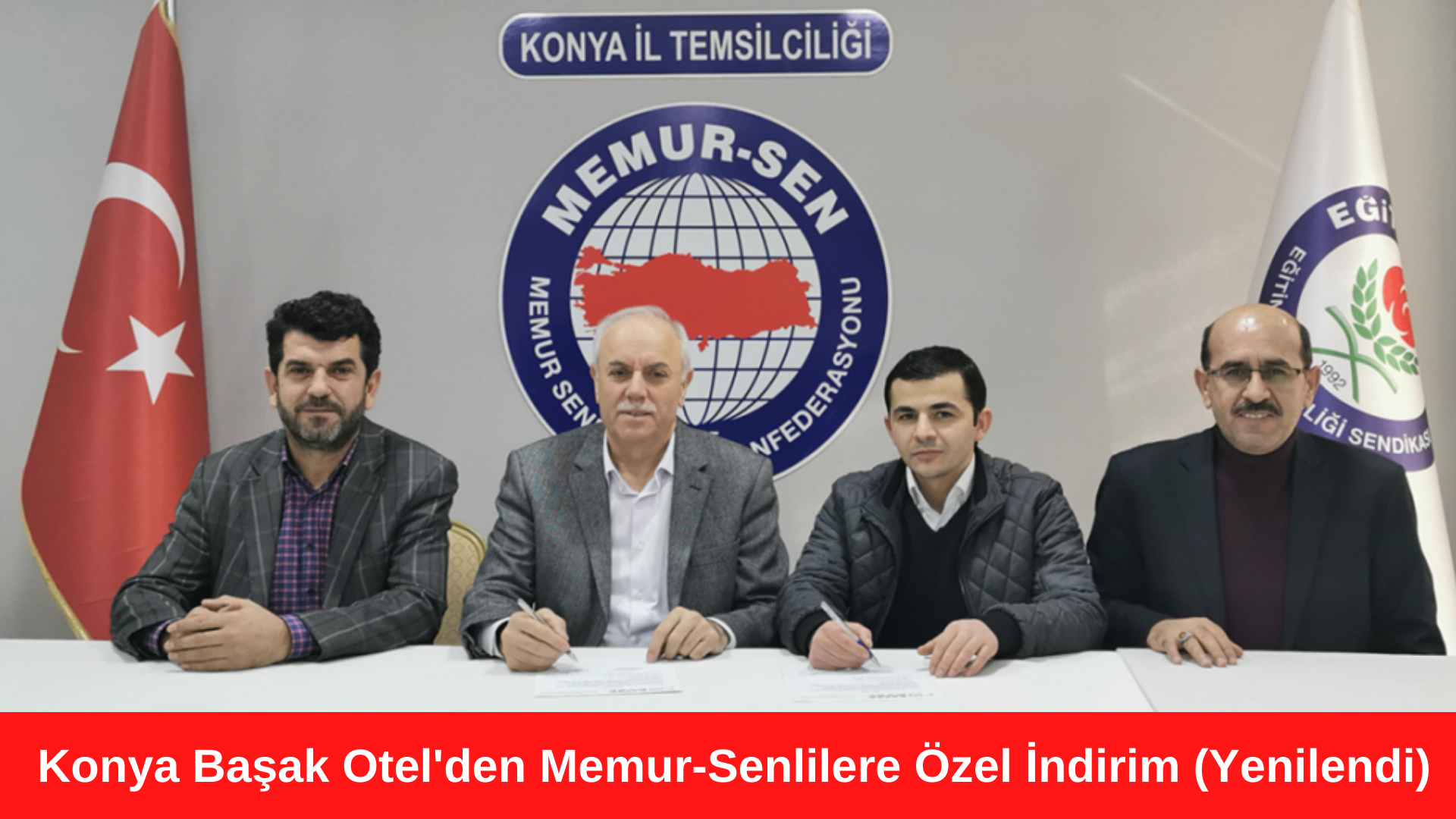 Konya Başak Otel’den Memur-Sen’lilere Özel İndirim (Yenilendi)