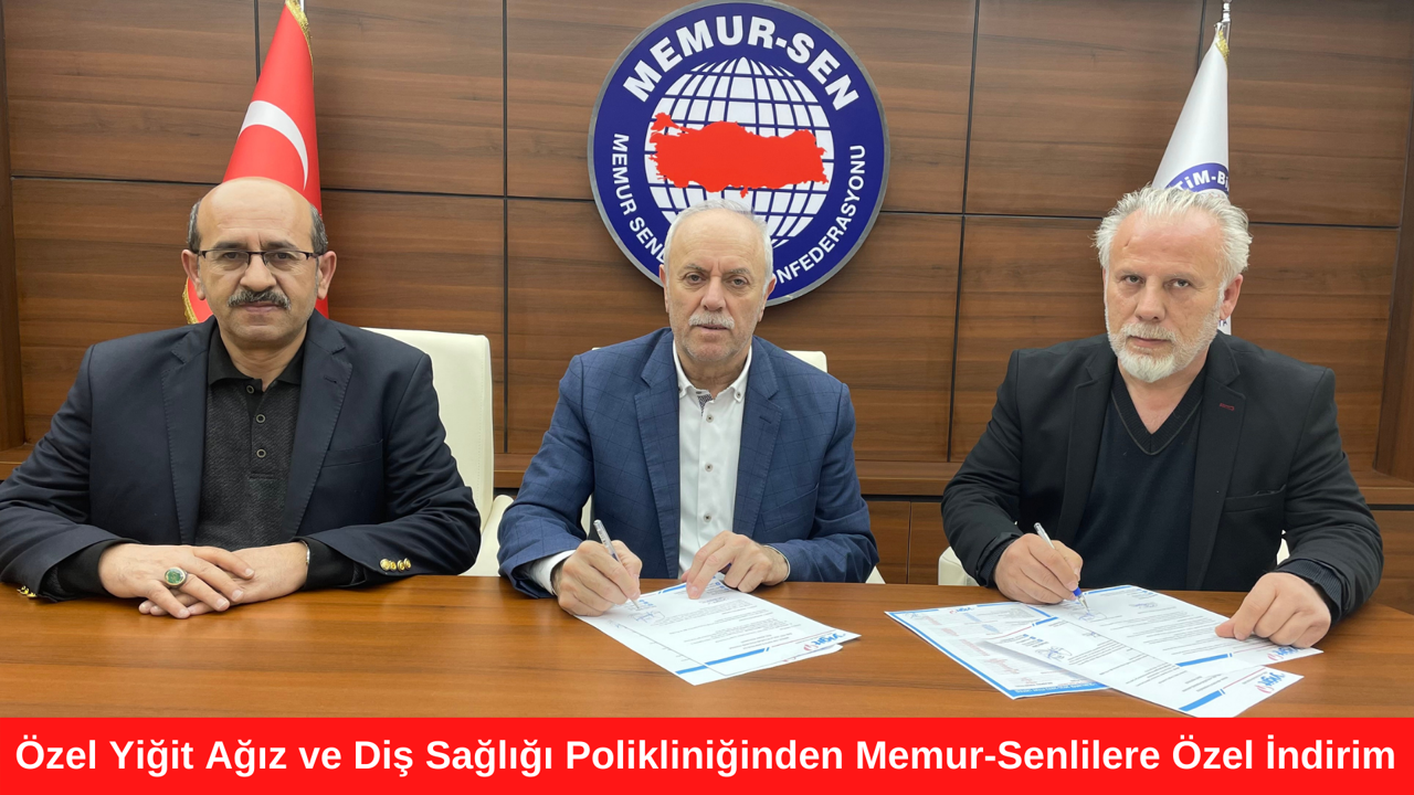 Özel Yiğit Ağız ve Diş Sağlığı Polikliniğinden Memur-Senlilere Özel İndirim