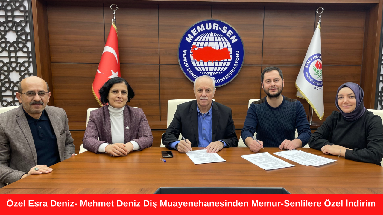 Özel Esra Deniz- Mehmet Deniz Diş Polikliniğinden Memur-Senlilere Özel İndirim