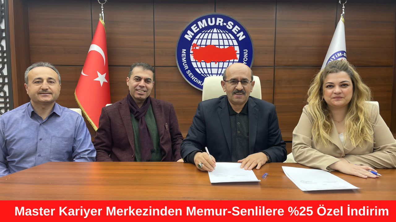 Master Kariyer Merkezinden Memur-Senlilere %25 Özel İndirim