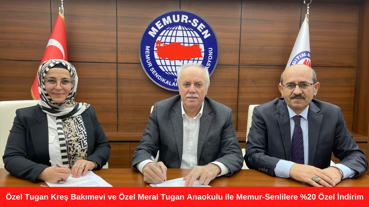 Özel Tugan Kreş Bakımevi ve Özel Meral Tugan Anaokulu ile Memur-Senlilere %20 Özel İndirim