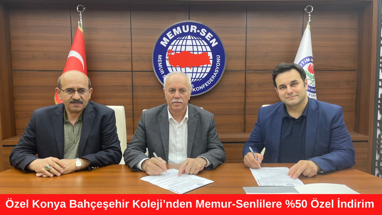 Özel Konya Bahçeşehir Koleji’nden Memur-Senlilere %50 Özel İndirim