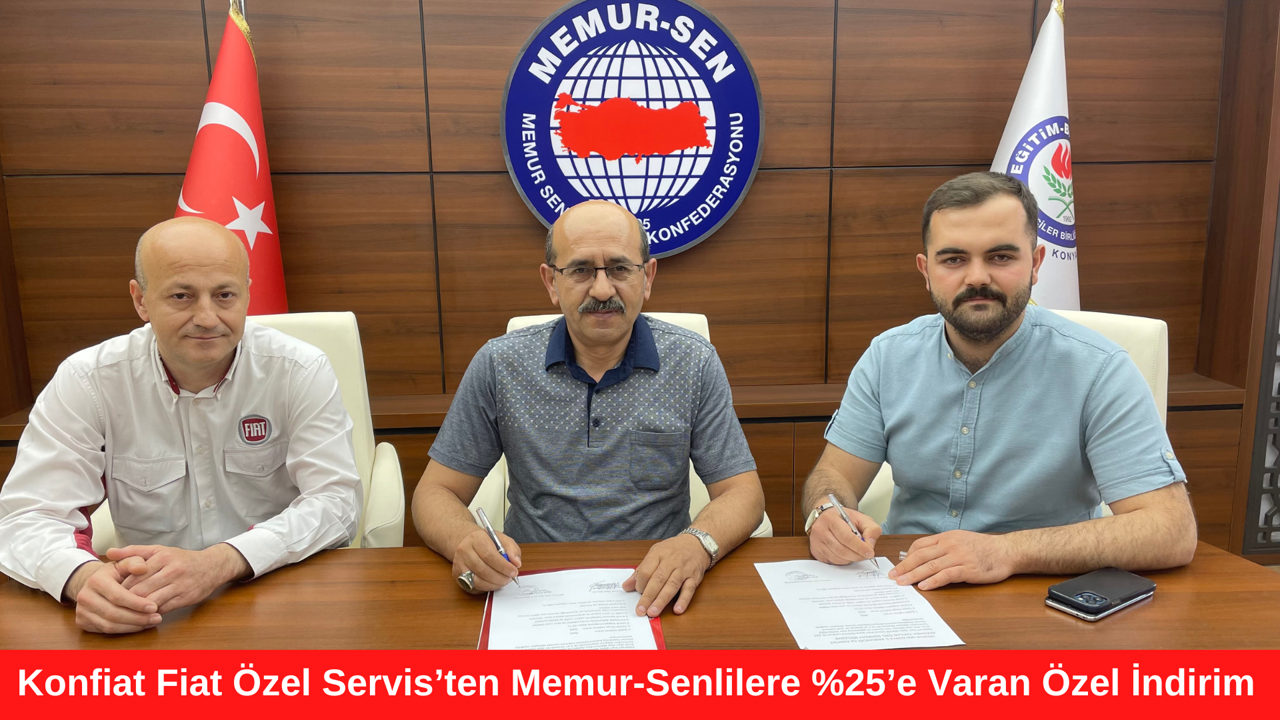 Konfiat Fiat Özel Servis’ten Memur-Senlilere %25’e Varan Özel İndirim