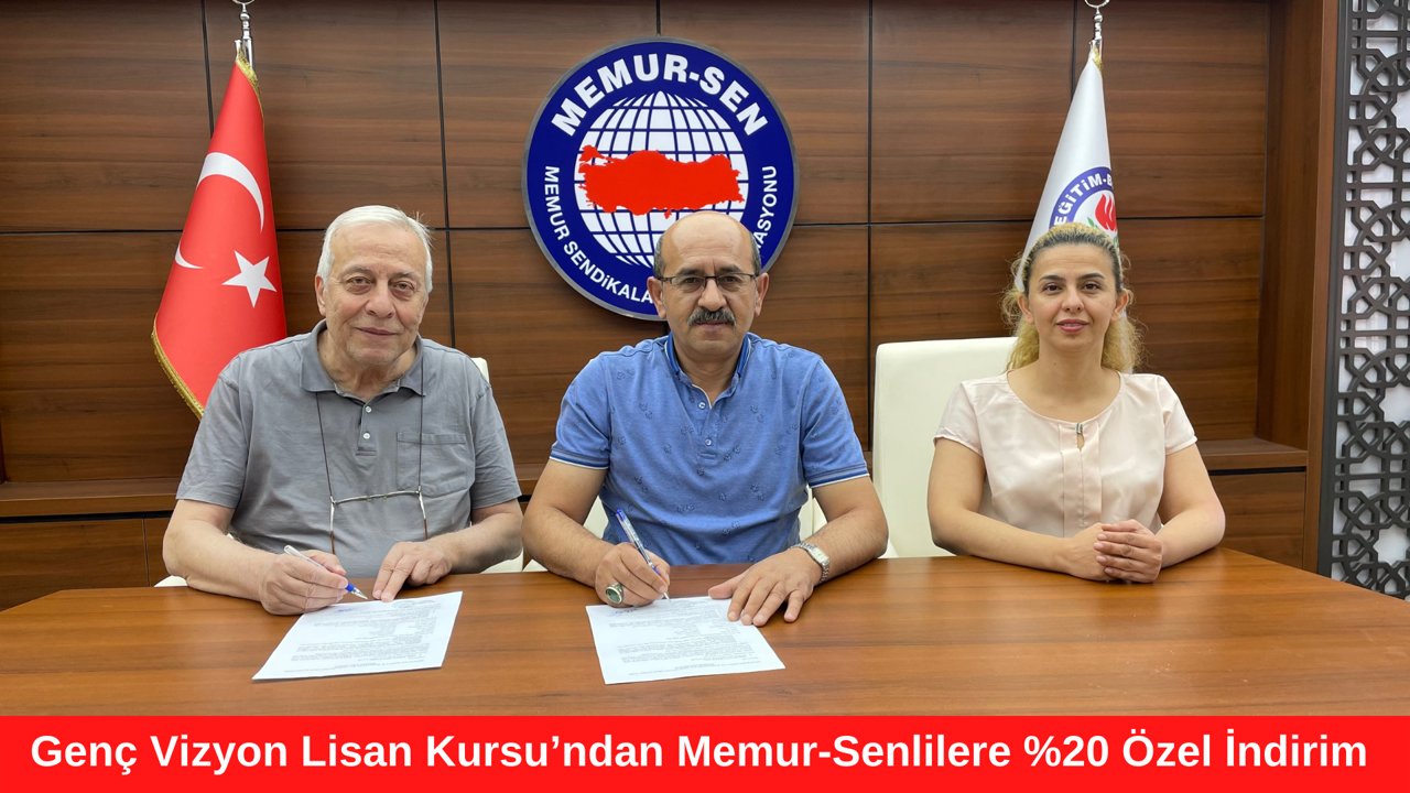 Genç Vizyon Lisan Kursu’ndan Memur-Senlilere %20 Özel İndirim