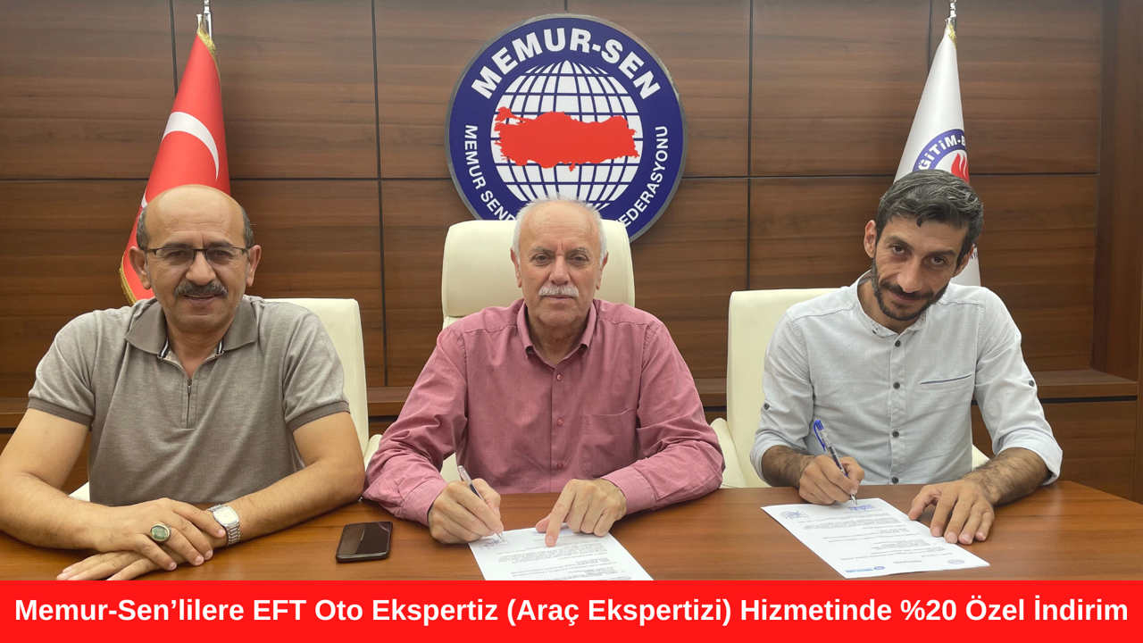 Memur-Senlilere EFT Oto Ekspertiz (Araç Ekspertizi) Hizmetinde %20 Özel İndirim