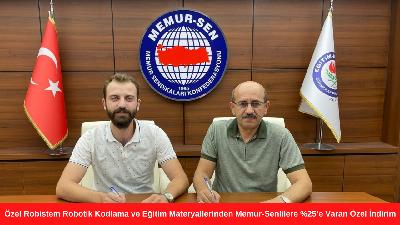Özel Robistem Robotik Kodlama ve Eğitim Materyallerinden Memur-Senlilere %25’e Varan Özel İndirim