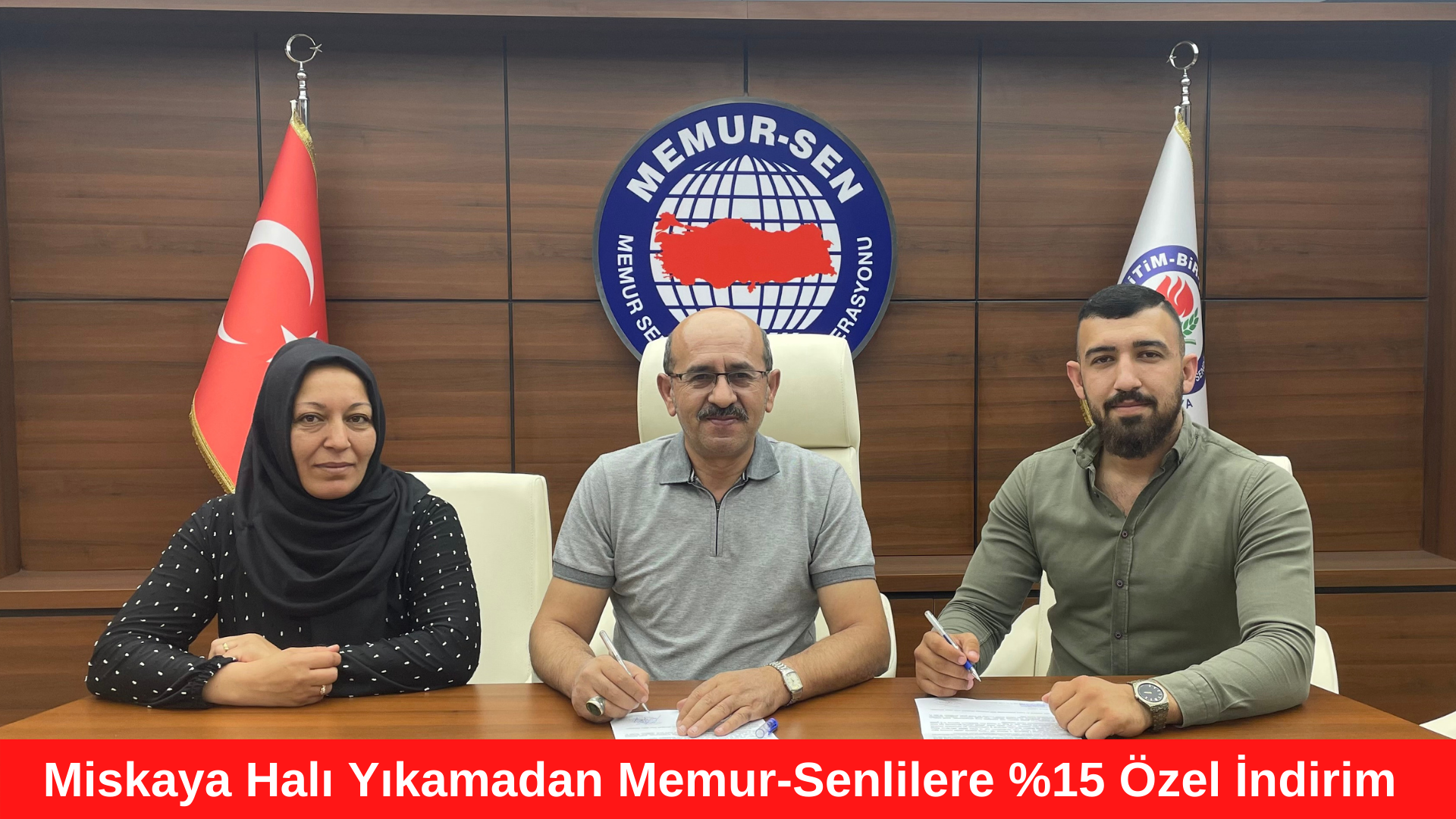 Miskaya Halı Yıkamadan Memur-Senlilere %15 Özel İndirim