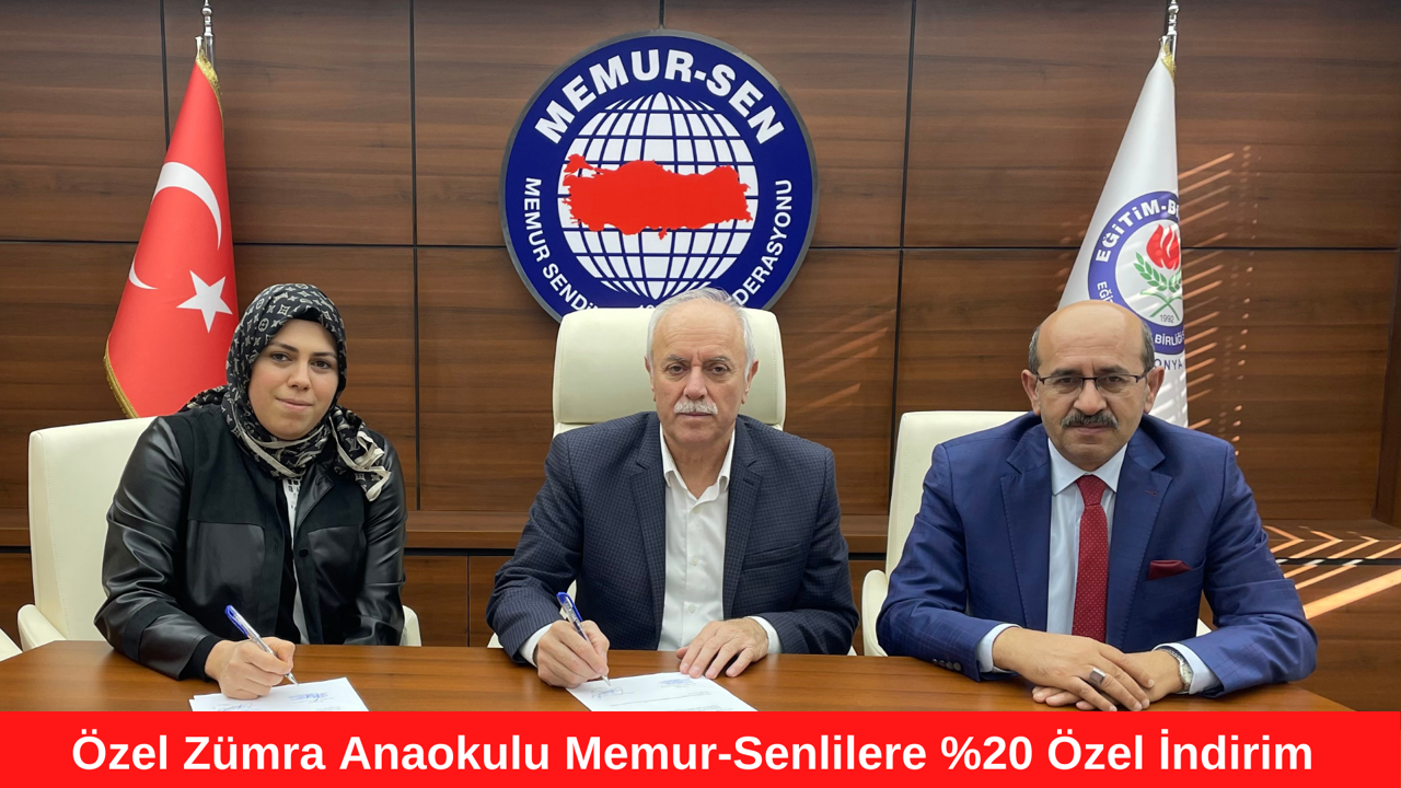 Özel Zümra Anaokulu Memur-Senlilere %20 Özel İndirim