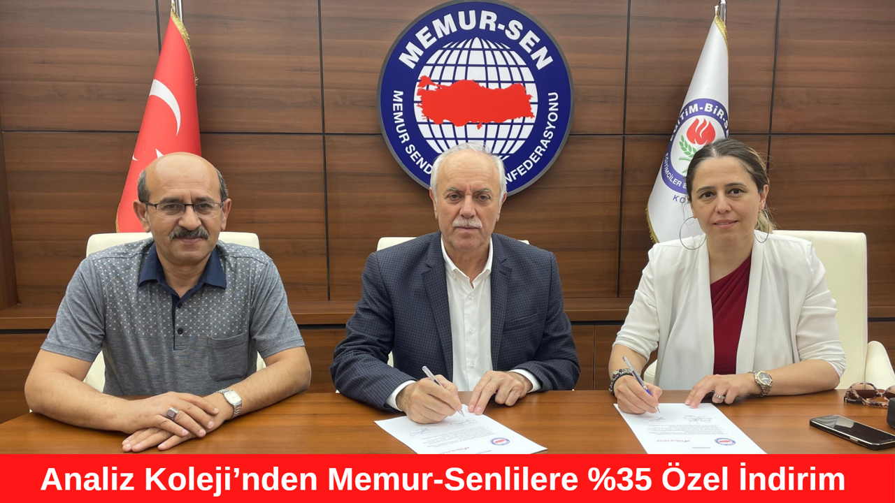 Analiz Koleji’nden Memur-Senlilere %35 Özel İndirim