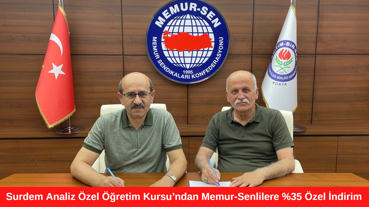 Surdem Analiz Özel Öğretim Kursu’ndan Memur-Senlilere %35 Özel İndirim