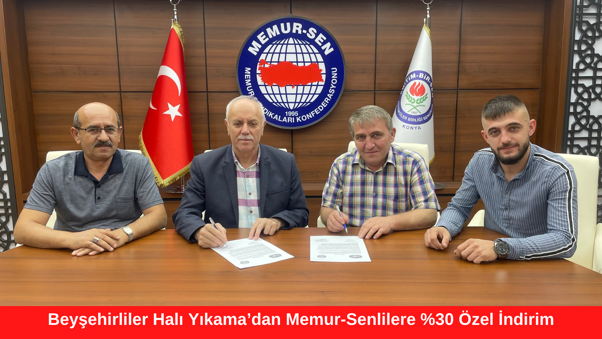 Beyşehirliler Halı Yıkama’dan Memur-Senlilere %30 Özel İndirim
