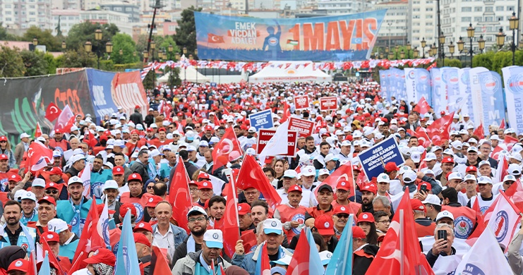 Emeğin ve Emekçinin Gür Sesi Samsun’dan Yükseldi