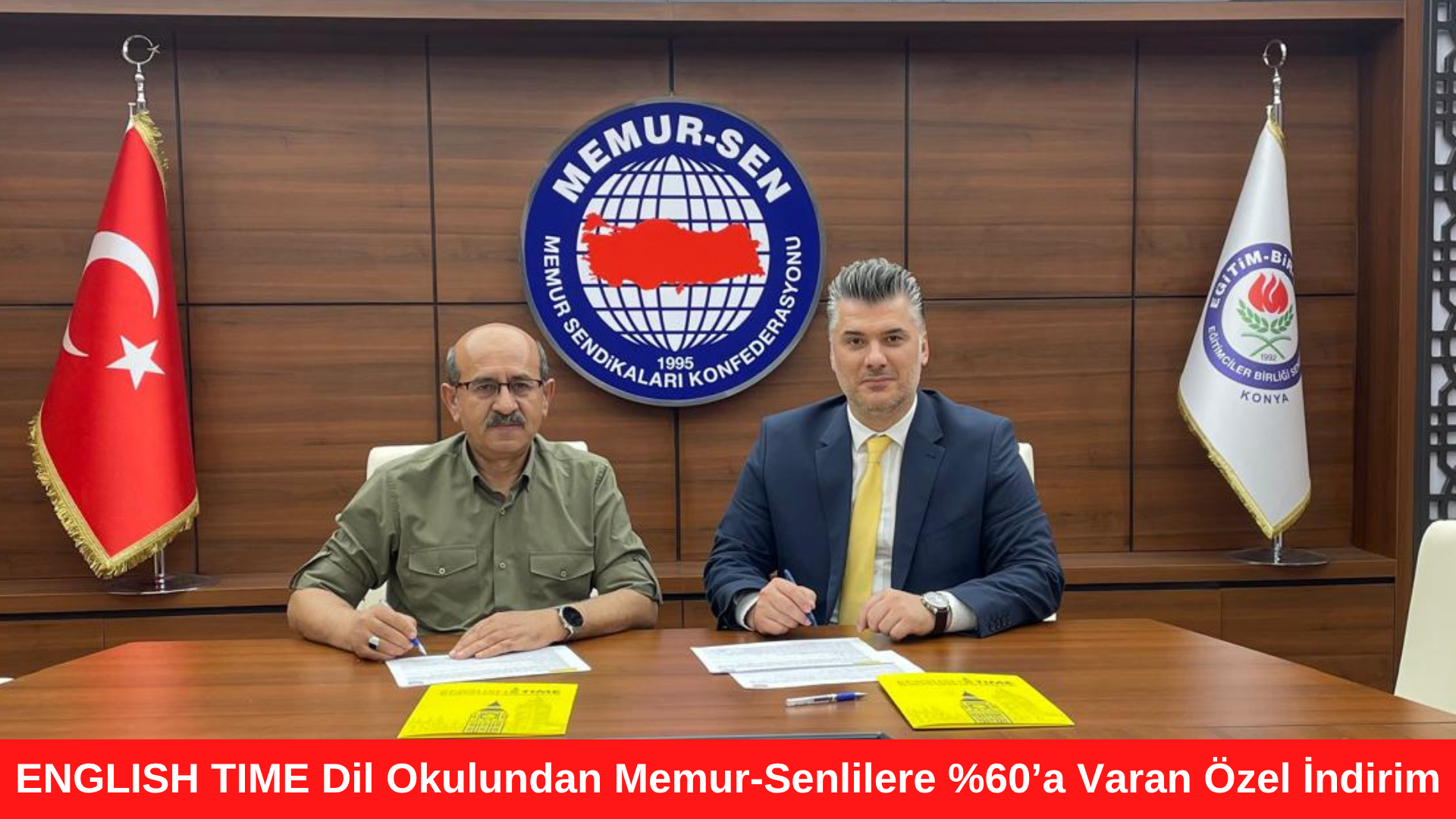 ENGLISH TIME Dil Okulundan Memur-Senlilere %60’a Varan Özel İndirim