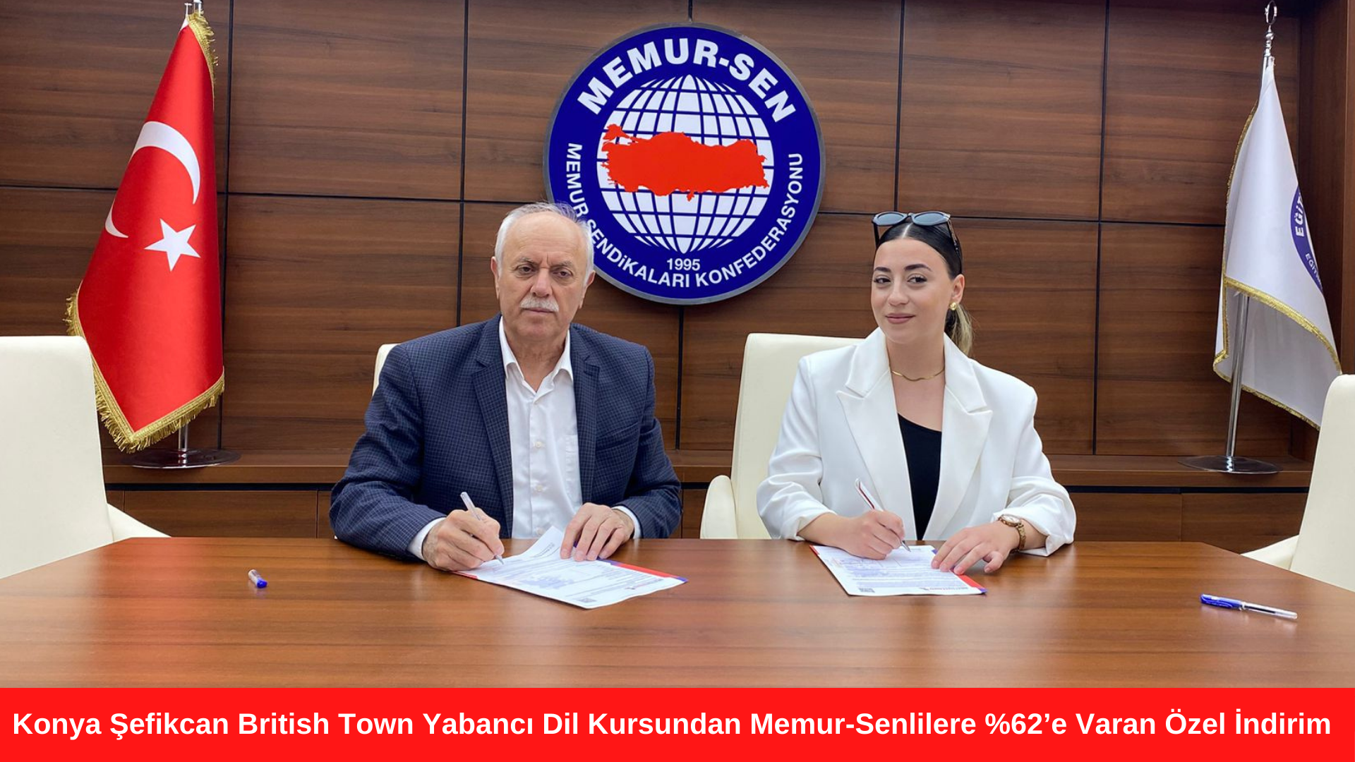 Konya Şefikcan British Town Yabancı Dil Kursundan Memur-Senlilere %62’e Varan Özel İndirim