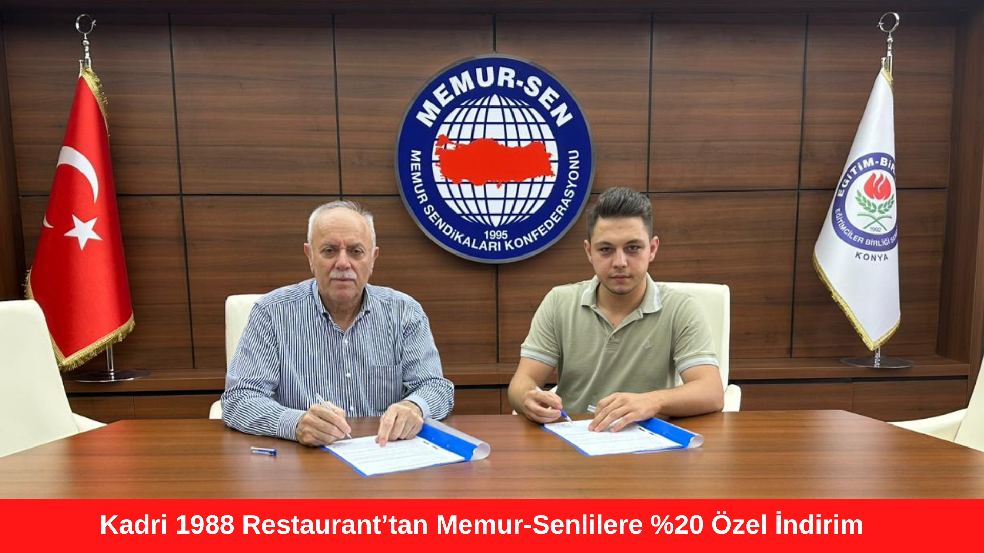 Kadri 1988 Restaurant’tan Memur-Senlilere %20 Özel İndirim