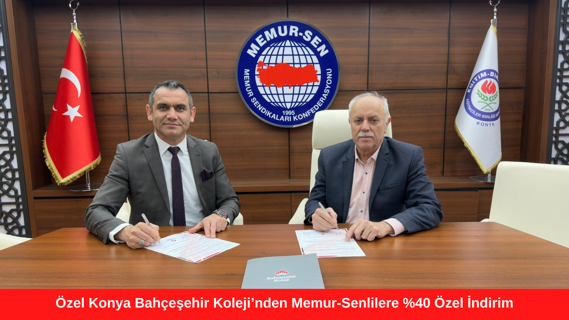 Özel Konya Bahçeşehir Koleji’nden Memur-Senlilere %40 Özel İndirim