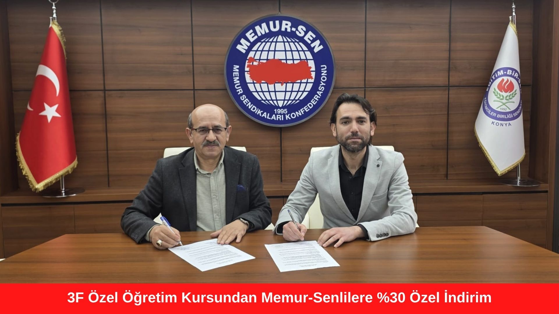 3F Özel Öğretim Kursundan Memur-Senlilere %30 Özel İndirim